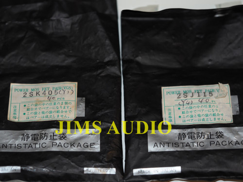 Toshiba 2SK405/2SJ115 MOSFET Matched Quad 50mV NOS