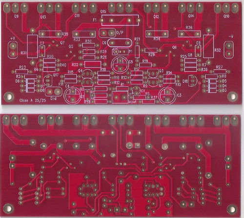 Bedini 25/25 power amplifier PCB 2 pieces for stereo application