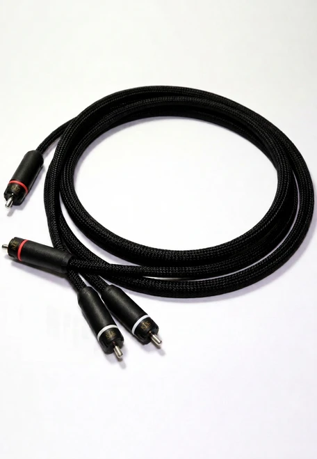 Duelund DCA20GA Dual Stereo Interconnect Cable shielded – 3ft – KLE Perfect22 RCA – Kester 44