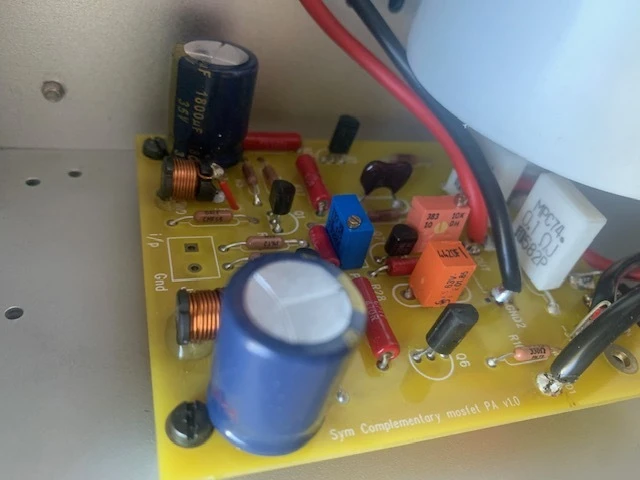 Sym Complementary MOSFET PA v1.0 board
