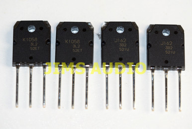 Renesas 2SK1058 / 2SJ162 Lateral MOSFET Matched Quad – 30mV