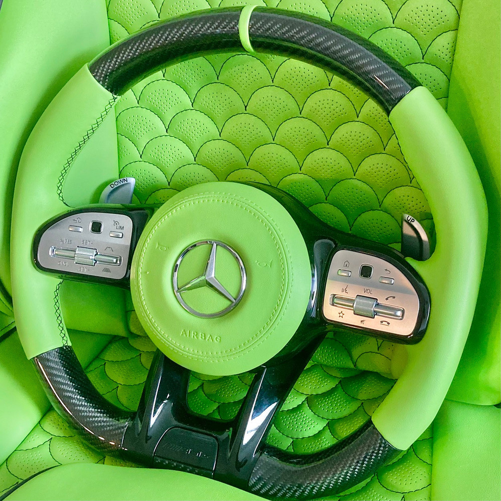 Mercedes AMG Steering Wheel