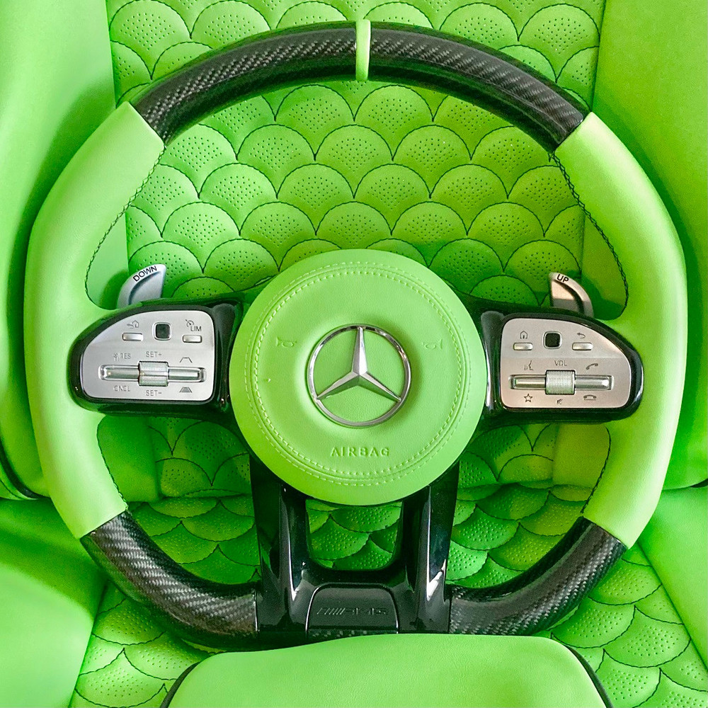 Mercedes AMG Steering Wheel