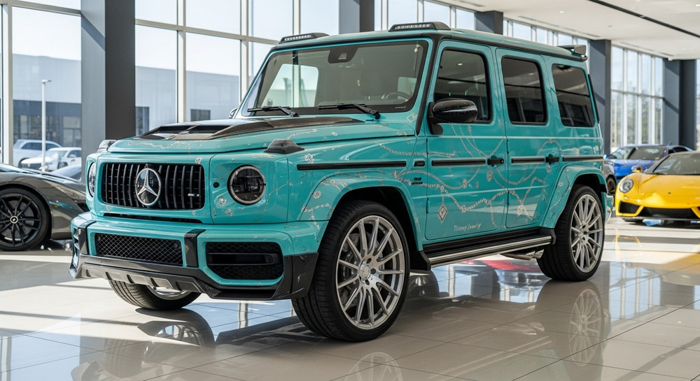 Tiffany & Co. Wrapped G63 For Sale