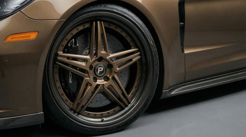 Players Club 5 Sharp Carbon Fiber Wheels | Porsche Panamera 22" Wheels For Sale