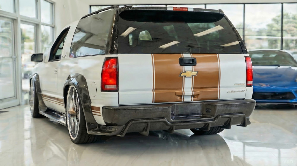 For Sale: Custom Built 2026 Chevrolet Tahoe 2-Door EV Retro by Players Club Cars | REF TAH20318202601