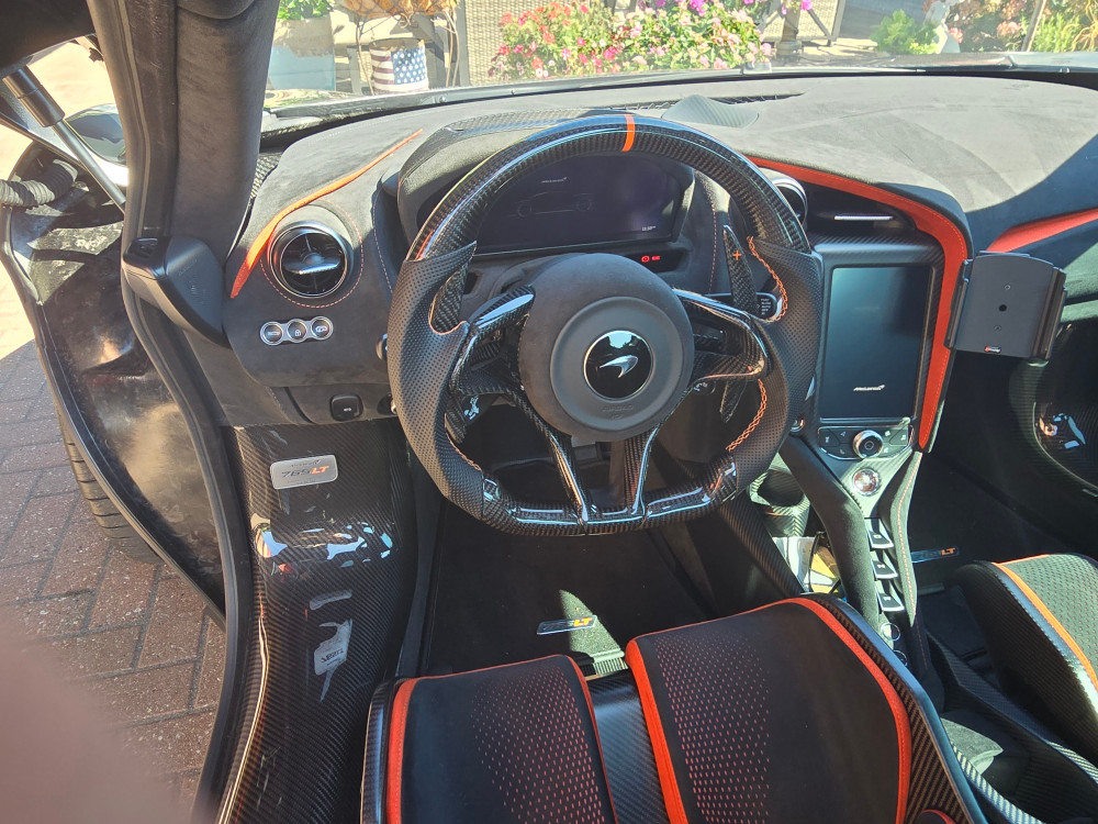 McLaren 765LT Steering Wheel
