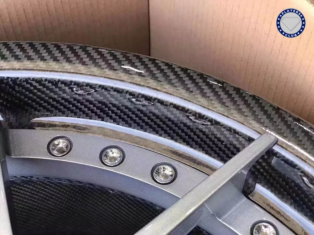 Players Club 5 Open Carbon Fiber Wheels