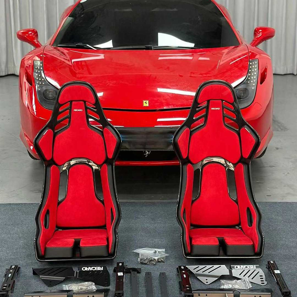 Ferrari Carbon Fiber Recaro Seats