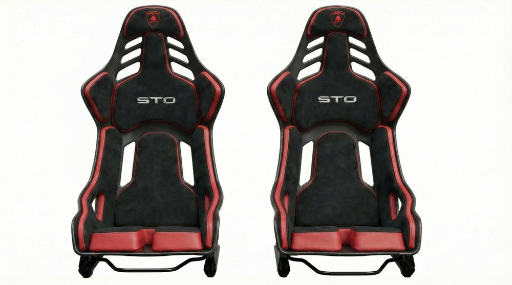 Lamborghini Huracan STO Recaro Podium Carbon Fiber Seats