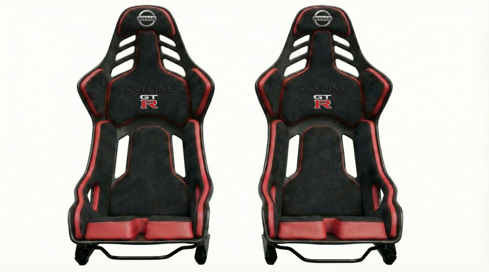 Nissan Skyline GTR R34 Recaro Podium Carbon Fiber Seats