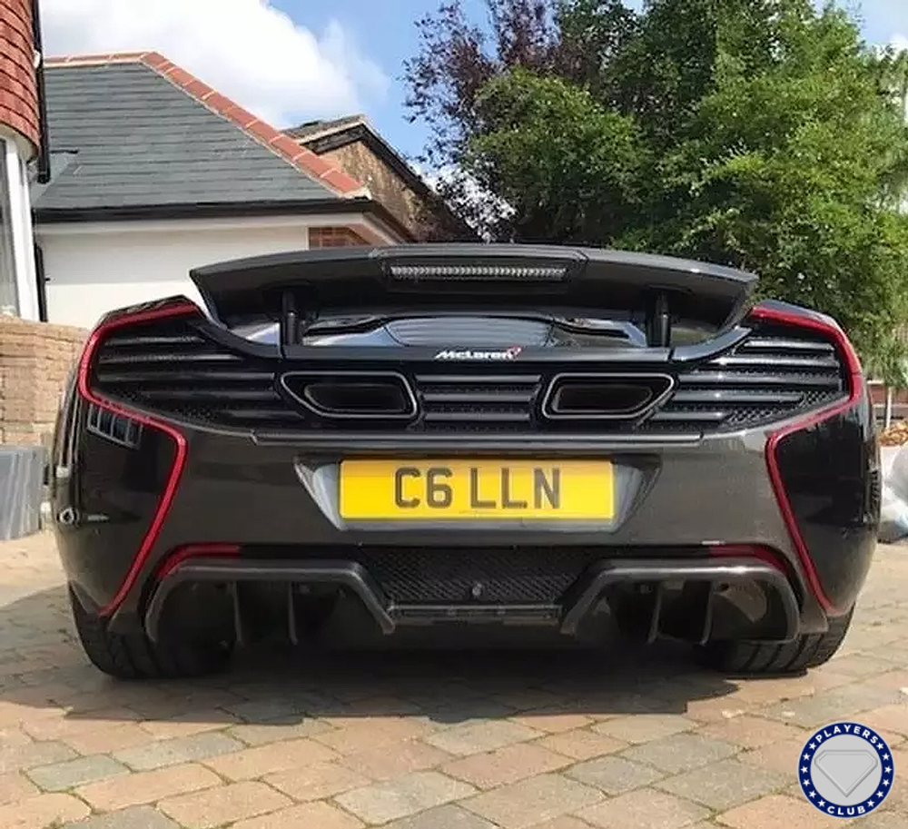 McLaren 650S Rear Diffuser