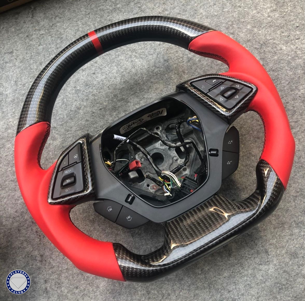 Corvette Carbon Fiber Steering Wheel