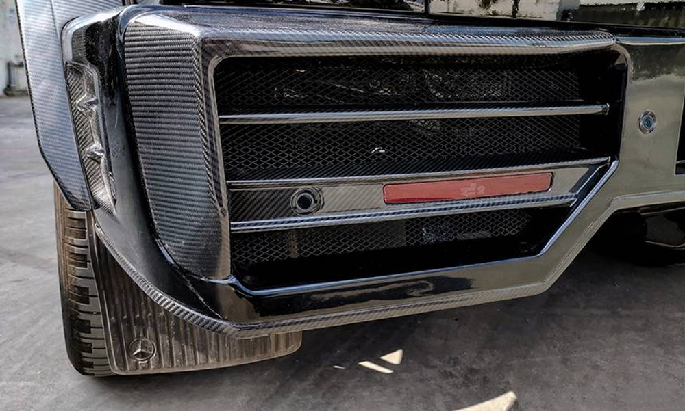 Players Club  Carbon Fiber G Wagon Custom Rear Bumper