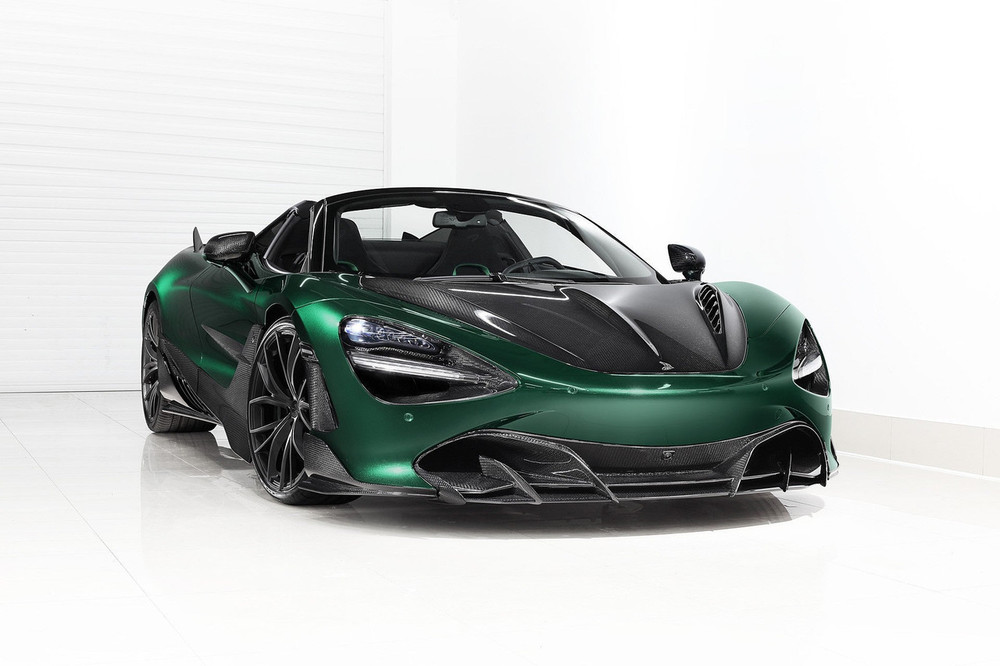 Carbon Fiber McLaren 720S Side Skirts and Door Moldings