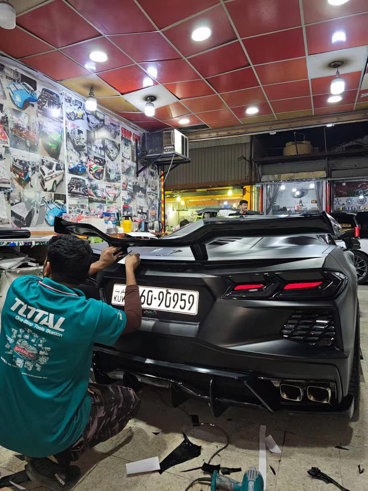 Corvette Z06 C8 High Wing