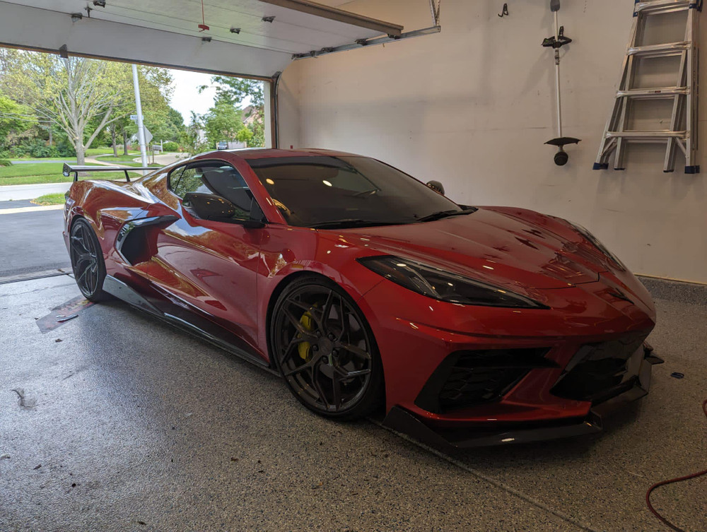 C8 Corvette Stingray Z51 High Wing Spoiler