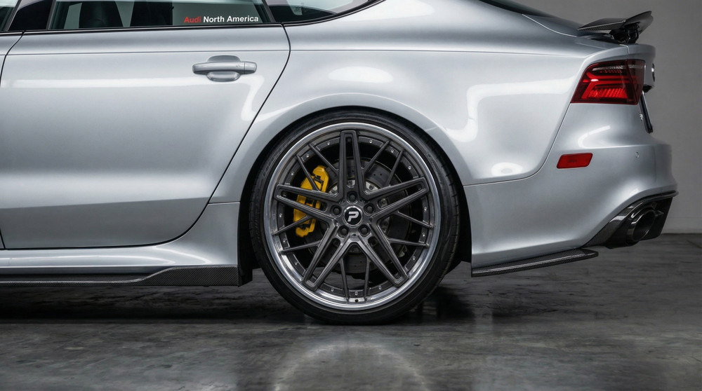 Audi RS7 with 21" Players Club Super Star Wheels & Carbon Ceramic Brakes
