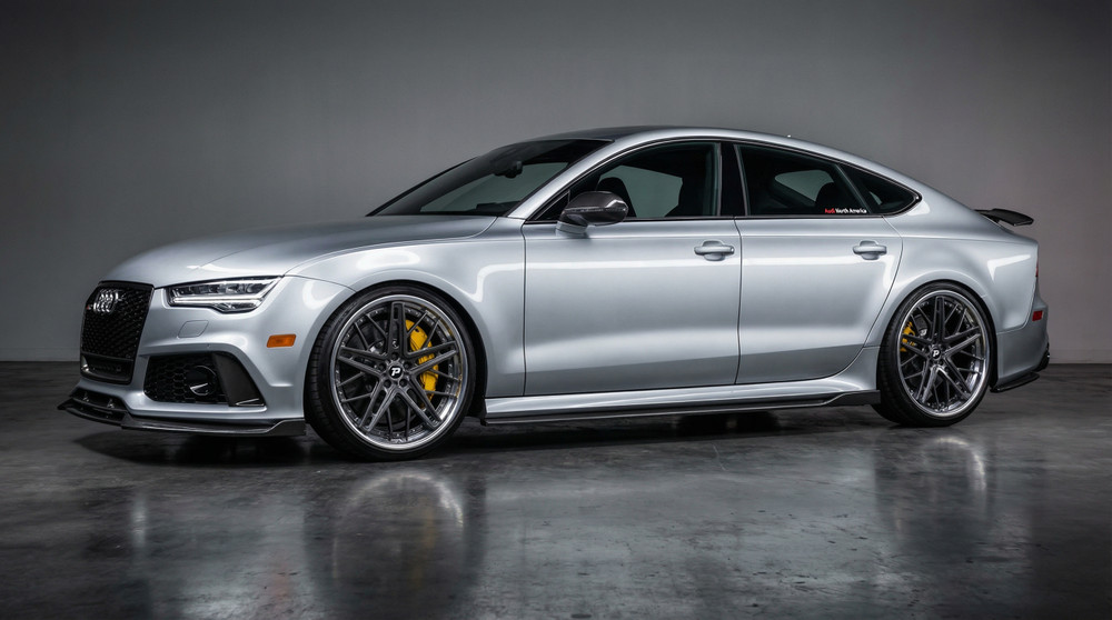 Audi RS7 with 21" Players Club Super Star Wheels & Carbon Ceramic Brakes