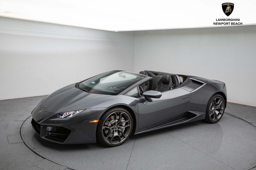 For Sale: 2018 Lamborghini Huracan LP 580-2 Spyder VIN ZHWUR2ZF5JLA08521