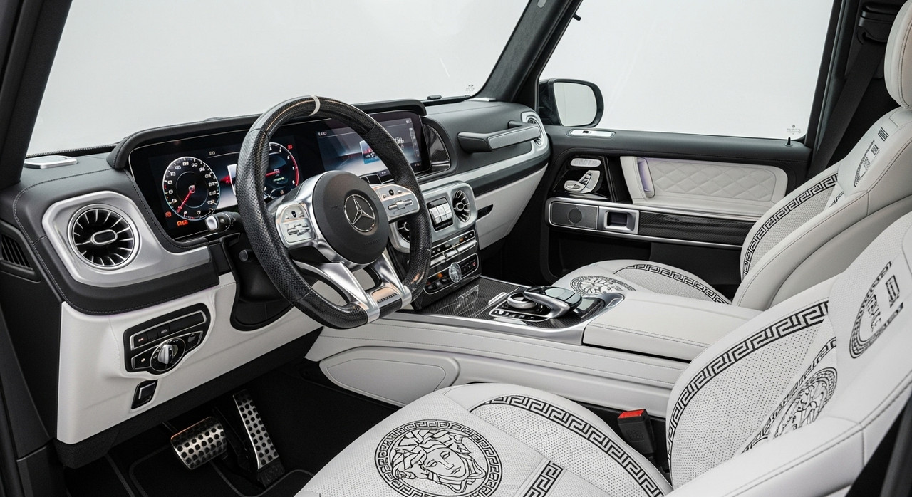 wonder museum ケセラセラ　attitude Custom Built Versace Widebody 2025 Mercedes-Benz G63 AMG by