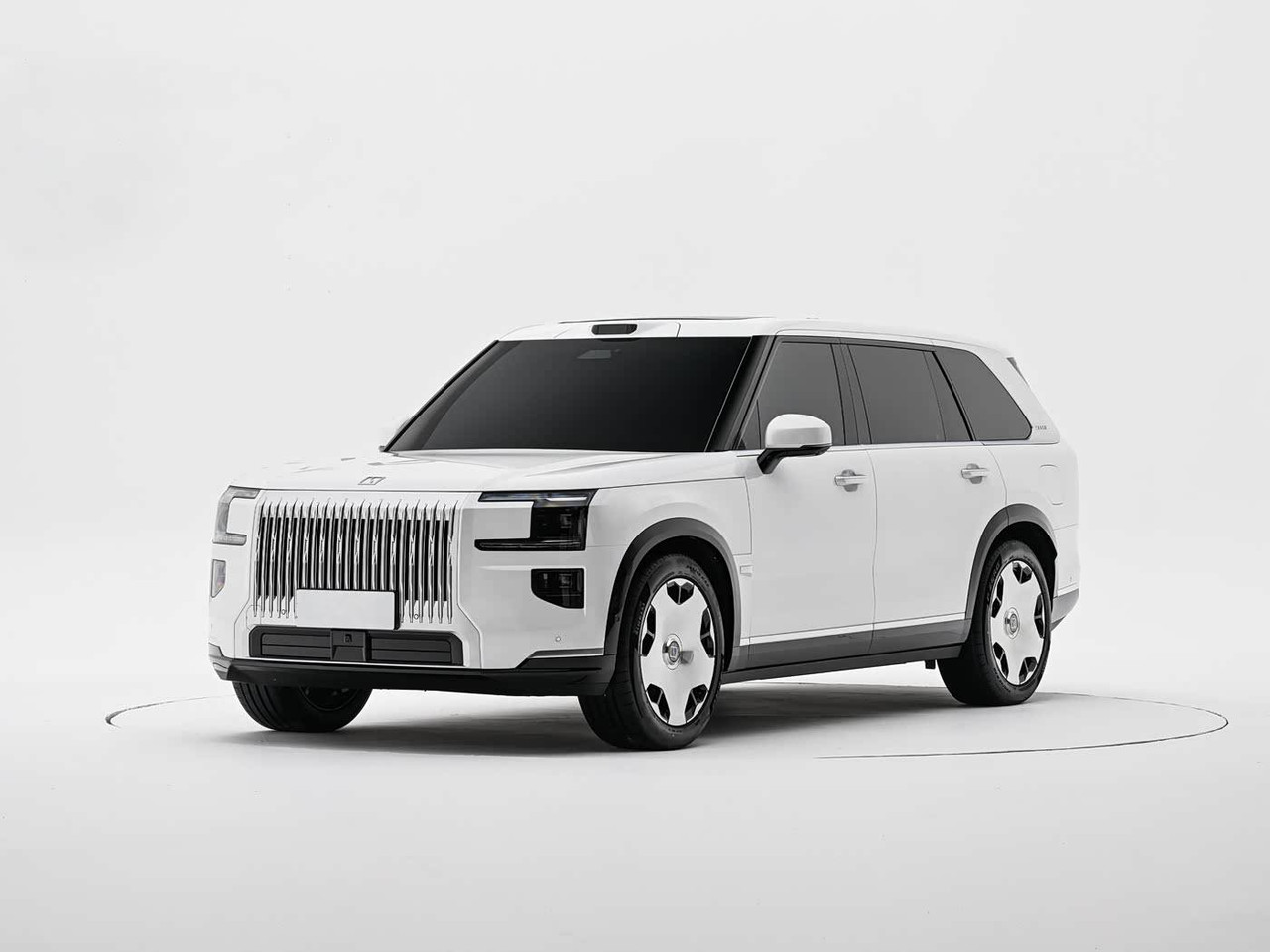 2026 Zeekr 9X Hyper - Polar Day White / Midnight Blue | REF020426