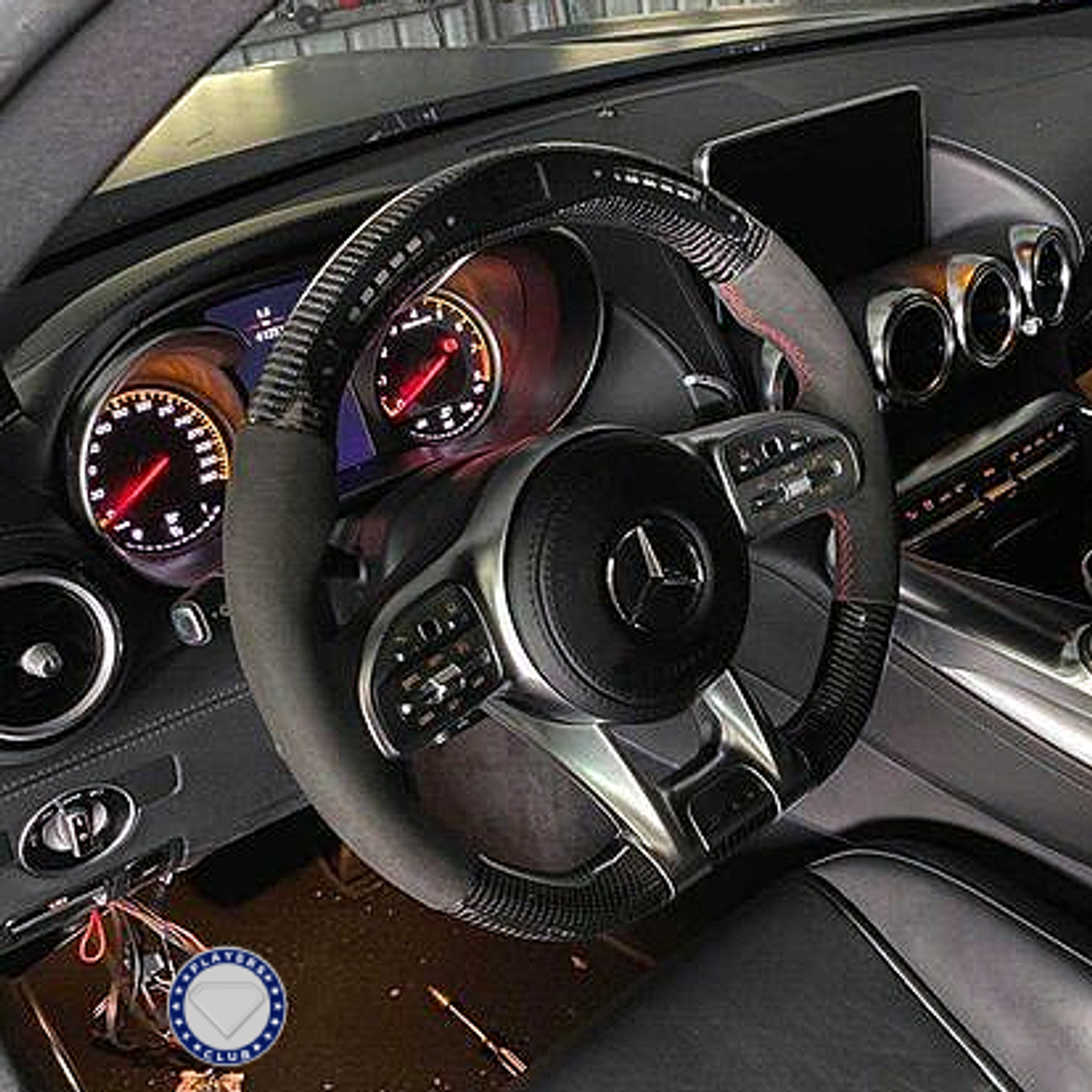 Carbon Fiber AMG Steering Wheel