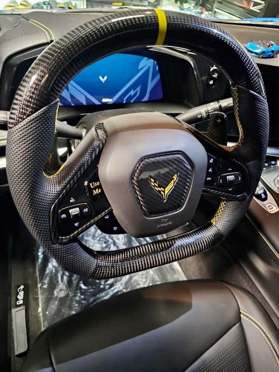 Carbon Fiber Corvette Steering Wheel