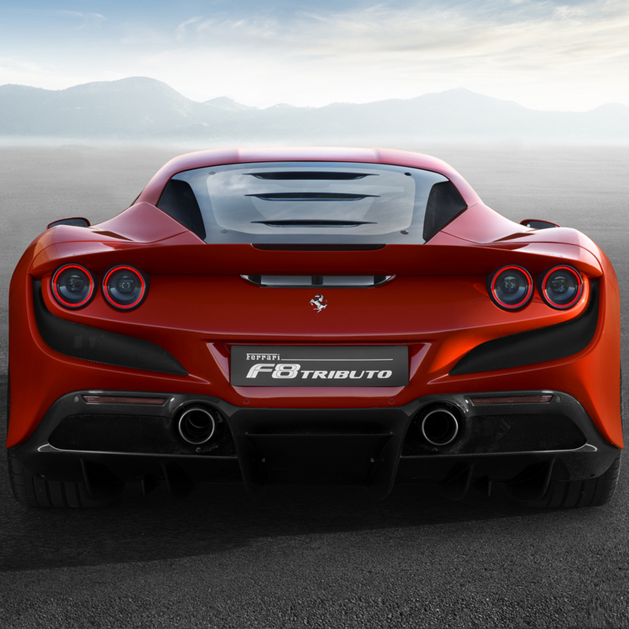 Ferrari F8 Rear Diffuser Ferrari F8 Rear Diffuser