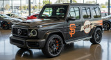 San Francisco Giants Wrapped G Wagon For Sale San Francisco Giants Wrapped G Wagon For Sale