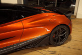 Carbon Fiber McLaren 720S Side Skirts and Door Moldings