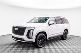 New 2025 Cadillac Escalade Sport Platinum For Sale | Crystal White Tricoat & Whisper Beige 1GYS9GRL4SR183223