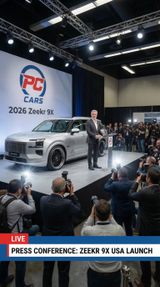 LIVE: 2026 Zeekr 9X USA Launch Press Conference | 90-Day Delivery | Players Club Cars