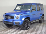 New 2025 G-Wagon G 580 For Sale | MANUFAKTUR Signature South Sea Blue Magno & Black W1NWM0AB4SX029938