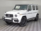 New 2025 G-Wagon G 63 AMG For Sale | Polar White & Black/Red Pepper W1NWH5AB0SX031154