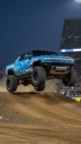 Hummer EV Goes Airborne at Monster Jam