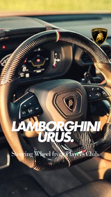 Lamborghini Urus Carbon Fiber Steering Wheel - The Ultimate Upgrade