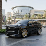 Dubai Exclusive: The 24" Forged Wheels Defining the Bespoke Cadillac Escalade (Final Set Warning!)