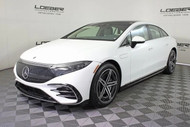 2024 Mercedes-Benz EQS 450 4MATIC For Sale | Polar White & Macchiato Beige