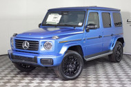 New 2025 G-Wagon G 580 For Sale | MANUFAKTUR Signature South Sea Blue Magno & Black W1NWM0AB6SX028113