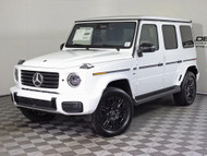 New 2025 G-Wagon G 580 For Sale | MANUFAKTUR Moonlight White Metallic & Black W1NWM0AB0SX018662