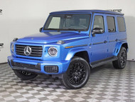 New 2025 G-Wagon G 580 For Sale | MANUFAKTUR Signature South Sea Blue Magno & Black W1NWM0AB4SX026148