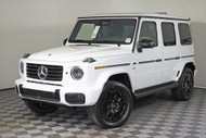 New 2025 G-Wagon G 580 For Sale | MANUFAKTUR Moonlight White Metallic & Silver Pearl/Black W1NWM0ABXSX019284