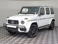 New 2025 G-Wagon G 63 AMG For Sale | Polar White & Black/Red Pepper W1NWH5AB0SX031154