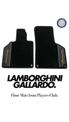Lamborghini Gallardo Floor Mats Customized by Players Club Cars