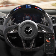 Customize Your Interior with a Carbon Fiber McLaren Steering Wheel by Players Club