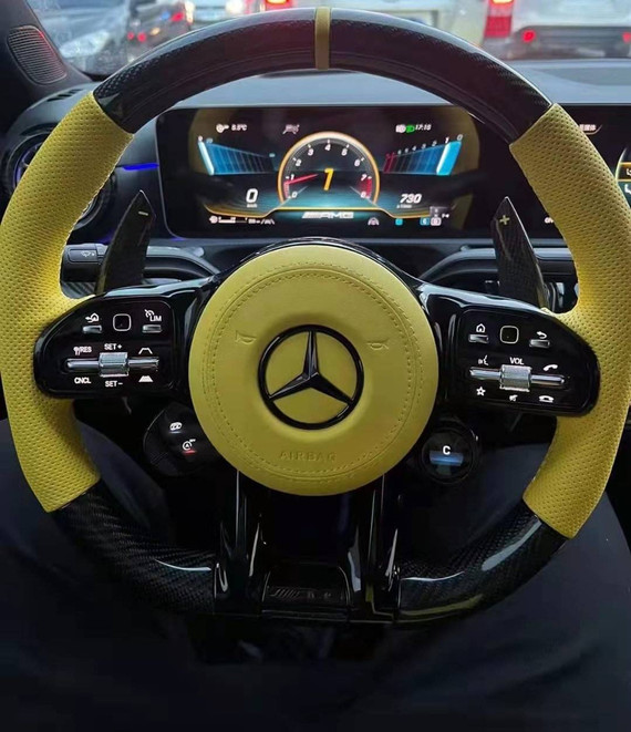 Level Up Your Luxury: It's Time for a New Carbon Fiber AMG Steering Wheel