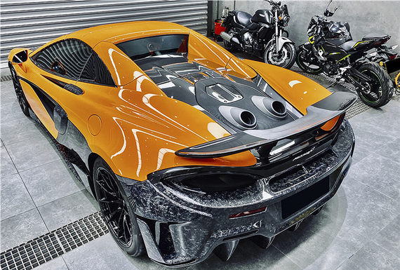 OEM McLaren 600LT Carbon Fiber Wing Fits 570S