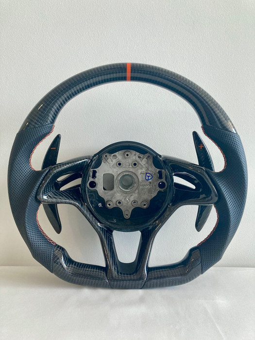 Just Got This New Carbon Steering Wheel for My McLaren 720S (Client Review)