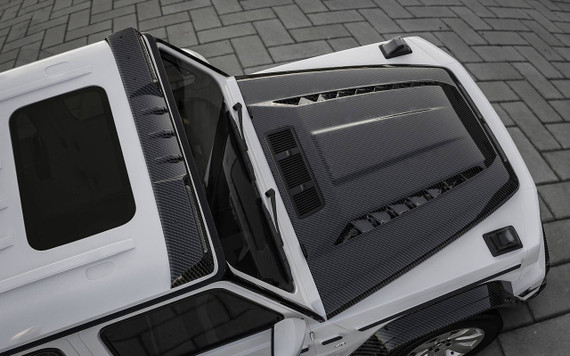 Enhance Your G-Class Presence with the Players Club Carbon Fiber Hood